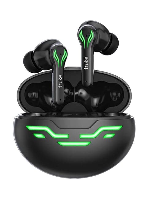 Truke BTG2 True Wireless Bluetooth Earbuds with Microphone (Black)