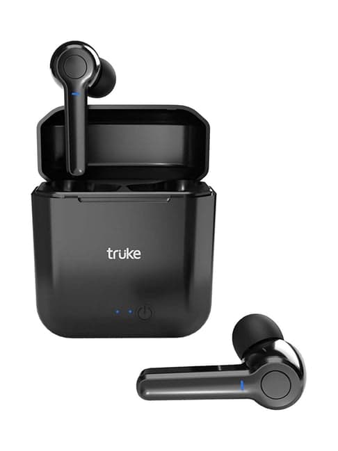 Truke Fit Buds True Wireless Bluetooth Earbuds with Microphone (Black)
