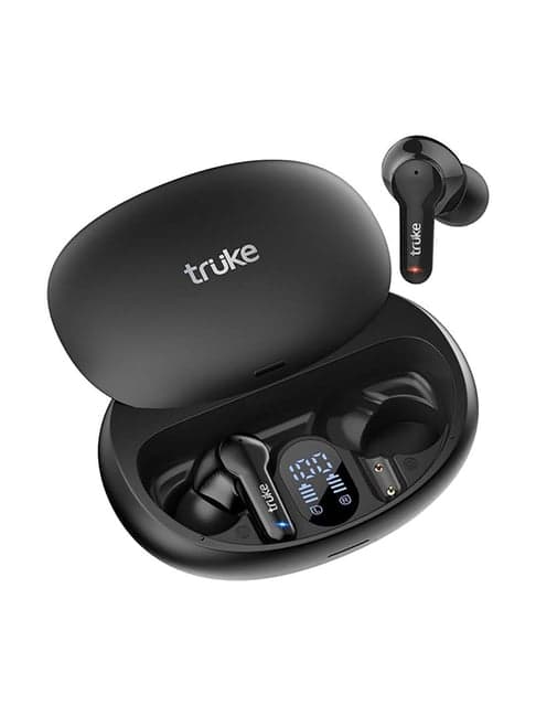Truke Buds S1 True Wireless Bluetooth Earbuds with Microphone (Black)