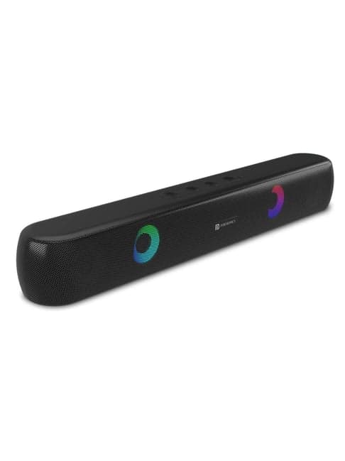 Portronics Decibel 21 10W Wireless Soundbar With LED Light (Black)