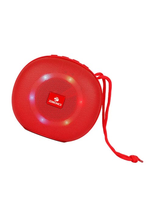 Zebronics Zeb-Delight 10 5W Wireless Bluetooth Speaker (Red)