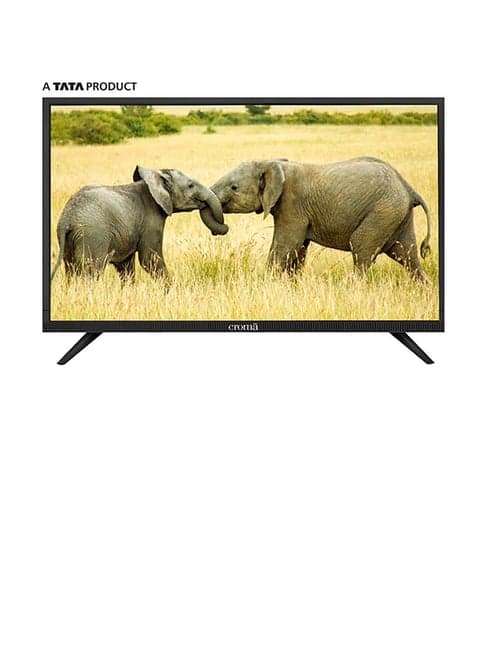 Croma 99.06 cm (39 Inches) HD Ready LED TV CREL040HBC024601 (Black)