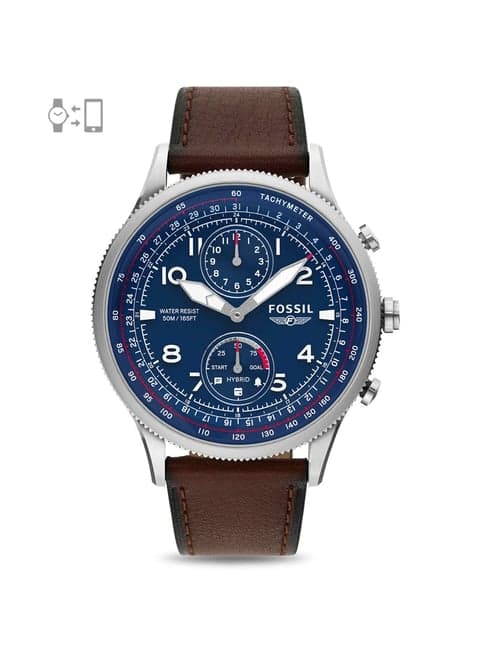 Fossil FTW1318 Retro Pilot Analog-Smart Watch for Men