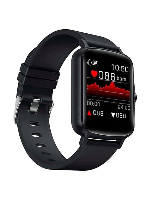 Bfit GENA 1 Unisex Smart Watch (Black)