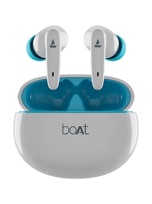 boAt Airdopes 183 Wireless Bluetooth Earbuds with ASAP Charge Technology (Spirit White)