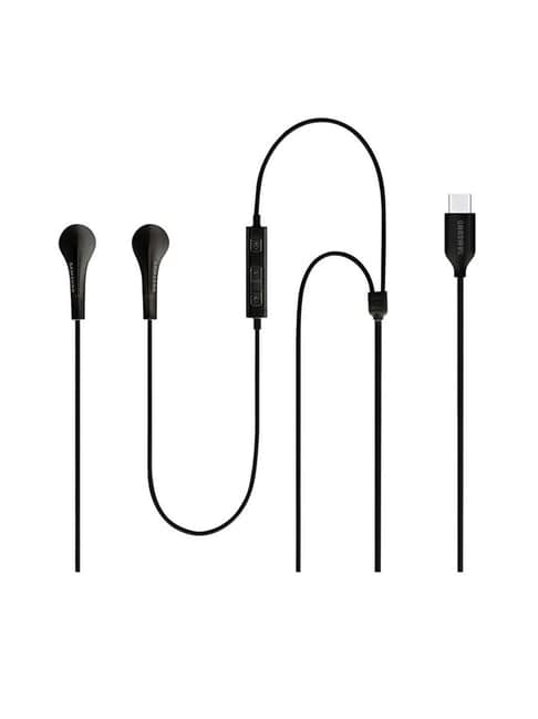 Samsung Type C Handsfree Wired Earphone (Black)