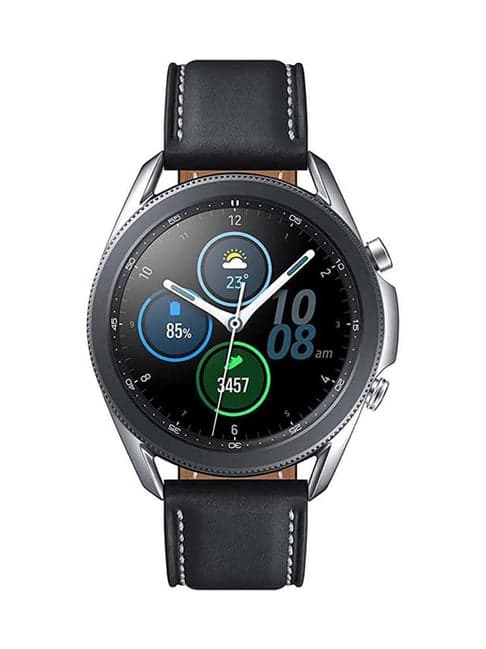 Samsung Galaxy Watch 3 with Enhanced Accelerometer (45mm, Mystic Silver/Black)