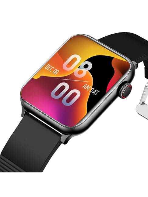IZI Prime 1.78 inch 650 NITS Retina Amoled BT Calling Smartwatch (Graphite Black)