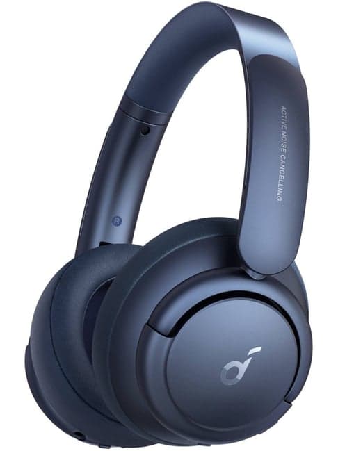 Soundcore Life Q35 with Targeted Active Noise Cancellation Enabled Bluetooth Headphone (Blue)