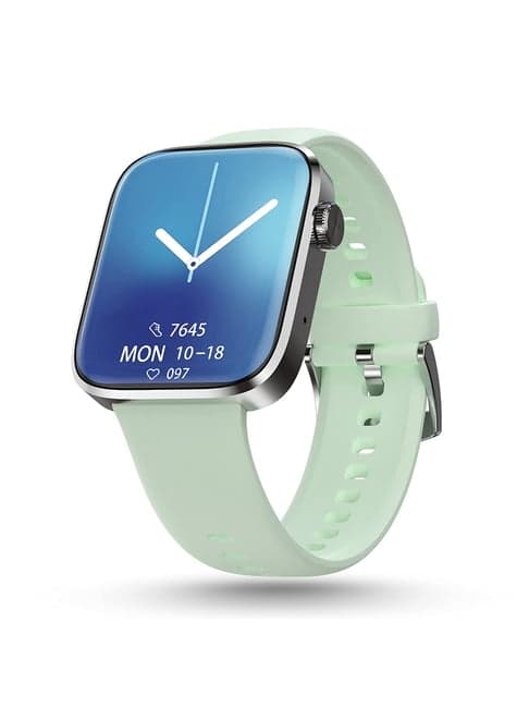 Pebble Cosmos Prime 1.91 inch Bluetooth Calling Smart Watch - Mint Green
