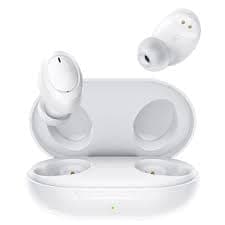Oppo Enco Buds Bluetooth True Wireless in Ear Earbuds(TWS) with Mic, 24H Battery Life, Supports Dolby Atmos Noise Cancellation During Calls, IP54 Dust & Water Resistant,(White, True Wireless) (1)