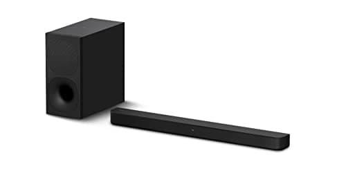 (Renewed) Sony HT-S400 2.1ch soundbar with Powerful Wireless subwoofer, S-Force PRO Front Surround Sound and Dolby Digital (330W, Wireless Connectivity, Bluetooth)