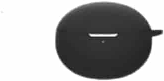 Grippie Soft Silicone Protective Cover Case Compatible with O.P.P.O Enco Air2 Pro (Black)
