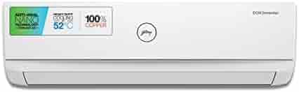Godrej 1.5 Ton 3 Star Inverter Split AC (Copper, 2022 model, 5-in-1 convertible, Nano-Coated anti-viral filter AC 1.5T GIC 18TTC3-GVA, White)