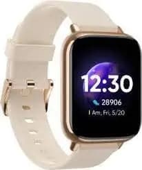 (Renewed) DIZO Watch 2 (by realme TechLife) (White Strap, Free Size)