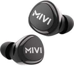 (Renewed) Mivi DuoPods M20 True Wireless Bluetooth Headset (Black)