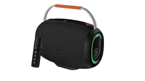 JUST CORSECA Sushi Bliss 30W Bluetooth Speaker with Mic & Karaoke | Portable Wireless Speaker with Powerful Bass | BT 5.4, 12H Playtime, FM, TF Card |...