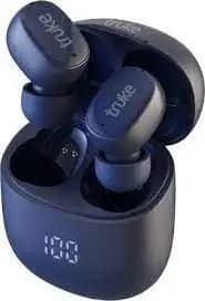 (Renewed) truke Buds F1 with 38H Playtime, Dual Mic ENC, Instant Pairing, Exceptional Sound Bluetooth Headset (Blue, True Wireless)