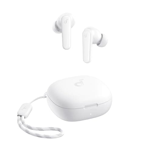 soundcore by Anker R50i VI True Wireless Earbuds, 10mm Drivers with Big Bass, Bluetooth 5.3, 30H Long Playtime, Water-Resistant, 2 Mics for AI Clear C...