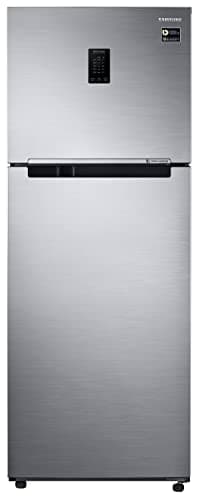 Samsung 407L 2 Star Frost-Free Double Door Digital Inverter Refrigerator (RT42B5C38S9/HL, Refined Inox, Curd Maestro, 2022 Model)