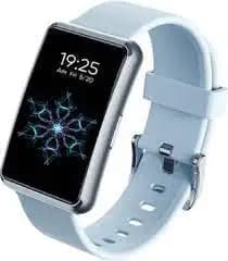 (Renewed) DIZO Watch S 1.57 Bright touch screen with rectangular display and 110+ sports modes (Blue Strap, Free Size)