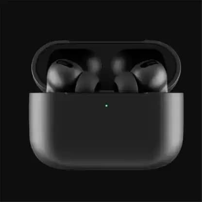 in Pods 12 with Wireless Charging Case Active Noise Cancellation Enable Bluetooth Headset (Black)