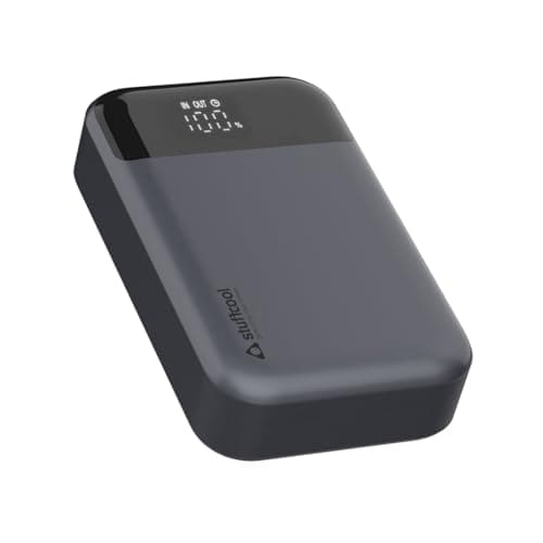Stuffcool Mega 40, 20W+20W Dual type C port compact size simultaneous fast charging 10000mAh Powerbank, charges 2 iPhones 50% in 30 mins at The same t...