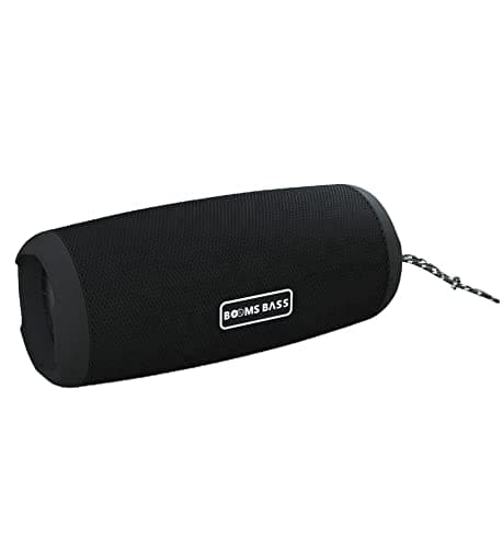 VEHOP BoomsBass Wireless Portable Bluetooth Speaker with Large Battery, Built in Mic & HD Surround Sound with Deep Bass Also Support USB, SD Card, AUX, FM & Call Function for Android & iOS (L12)