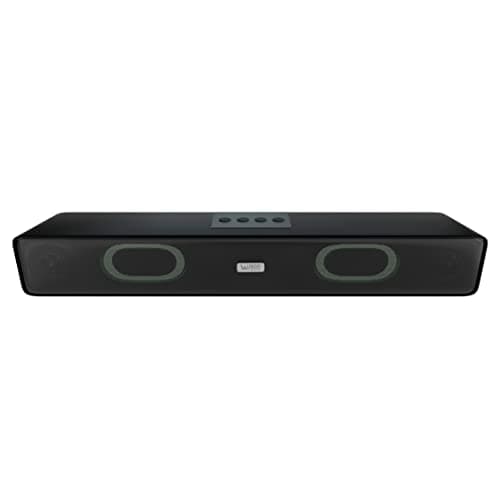 UBON SP-8015 Sound Beast Wireless 10W Speaker 2400mAh Battery, 4 Hours Playtime, RGB Lights, Aux/USB Port (Black)