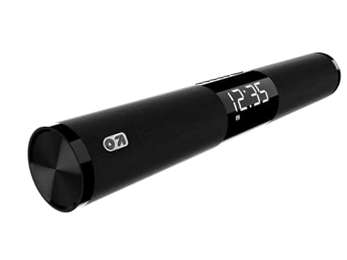 Boult Newly Launched Bassbox X30 Compact Sound bar with 30W Output, Bass-Boosted Sound, BT V5.4, EQ Modes Music/Movie/News, Built-in Media Controls, LED Display, Soundbar for TV, Portable Speaker