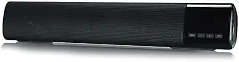 Bluetooth Speaker SOUNDBAR X8 Wireless Bluetooth Soundbar 12 Hours Play Time, Integrated Subwoofer and 4 Equalizer Modes (TWS Enabled, 10 Watts) (Black)