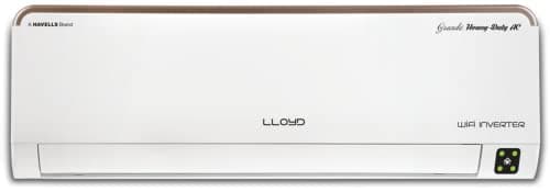 Lloyd 1.5 Ton 5 Star Heavy Duty WiFi Inverter Split AC (Indoor Air Quality Sensor, 5 in 1 Expandable, Copper, Anti-Viral + PM 2.5 Filter, 2023 Model, White with Chrome Deco Strip, GLS18V5FWCAQ)