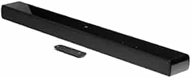 (Renewed) JBL Cinema SB120, Dolby Digital Soundbar with Built-in Subwoofer for Deep Bass, 2.0 Channel Home Theatre with Remote, HDMI ARC, Bluetooth & Optical Connectivity (110W)