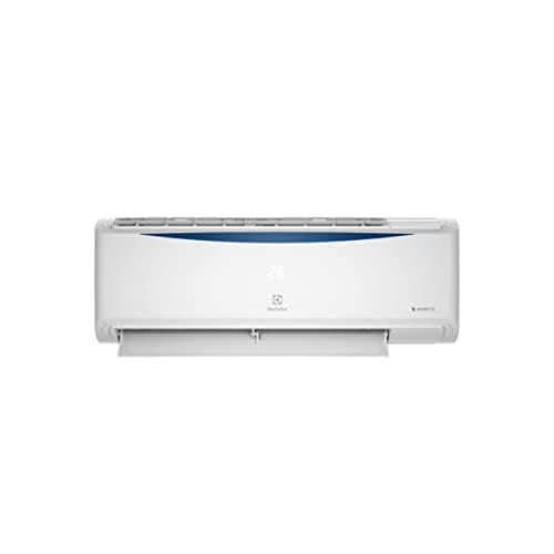 Electrolux 1 Ton 3 Star Convertible Inverter Split Air Conditioner (AC), 100% Copper, 3 Step Filtration with PM2.5 Filter, BlueTech Shield Anti-Corrosion Technology, R32 Refrigerant Technology, 2022 Model, White & Dark Blue, UltimateHome 300, ESV123C1AA