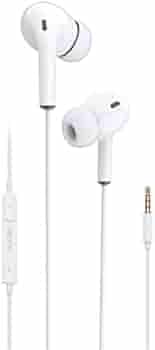 DUDAO X14 Extra Bass in-Ear Wired Earphone with 3.5mm Jack Connector and Volume Control (White)