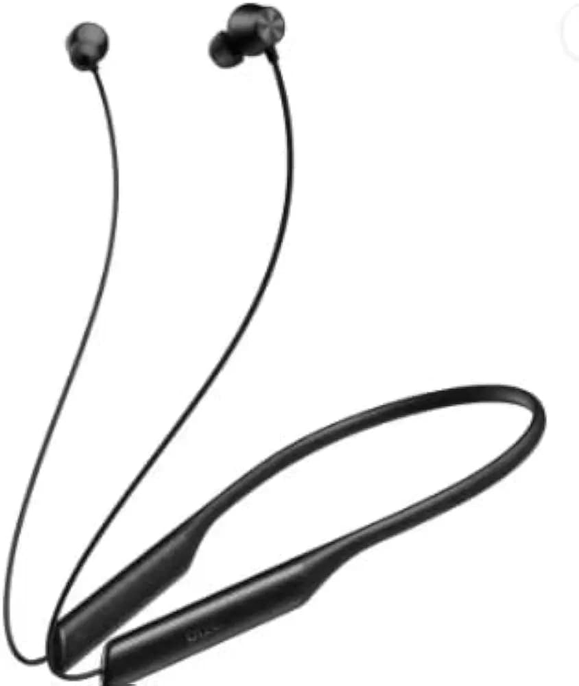 (Renewed) DIZO Wireless Dash with 30H play and Blink Fast Charging Bluetooth Headset (Classic Black)
