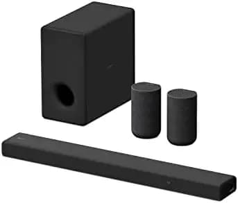 Sony HT-A3000 5.1.2ch 360 Spatial Sound Mapping Soundbar Home theatre system with Dolby Atmos and wireless Subwoofer SA-SW3 & Rear Speaker SA-RS5S( 630W,BT,360 RA,HDMI eArc & Optical Connectivity)