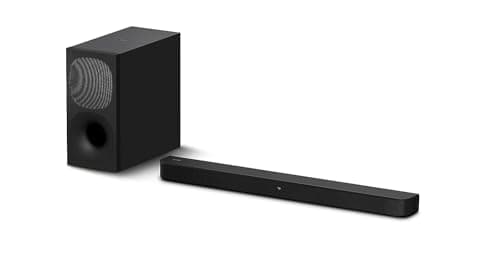 Sony HT-S400 2.1ch soundbar with Powerful Wireless subwoofer, S-Force PRO Front Surround Sound and Dolby Digital