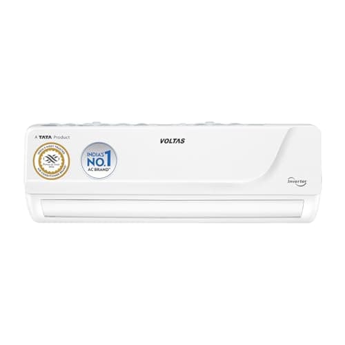 Voltas 1.5 Ton 3 Star Hot & Cold Inverter Split AC Copper, 4-in-1 Adjustable Cooling, Anti-dust Filter, 2023 Model, 183VH VECTRA PLATINA, White)