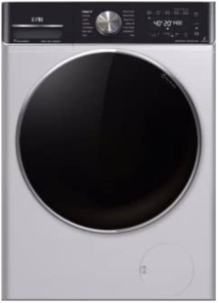 8.5 kg/6.5 kg 5 Star Fully Automatic Front Load Washer Dryer Combo (Voice Assistant Supported, Silver)