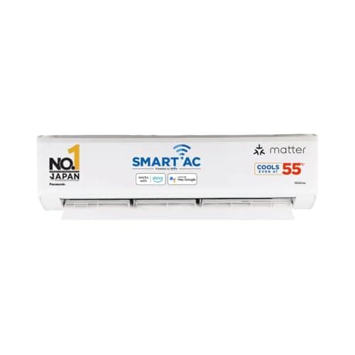 Panasonic EU 7 in 1 Convertible 1.5 Ton 5 Star Inverter Split Smart AC (100% Copper Condenser, CS/CU-EU18BKY5XFM), 55Tested, PM0.1 Filter, Ag Clean, 4...