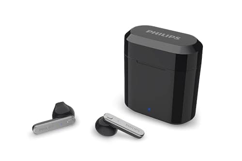 PHILIPS Audio TWS TAT3225/94 True Wireless Earbuds with 24 Hour Playtime (6+18), IPX4 Splash- and Sweat-Resistant, Bluetooth V5.2, Smart Pairing, 13 m...