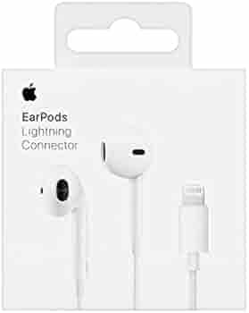 RS TECH Enterprises Wired Earphone Original for Apple EarPods with Lightning Connector Original Apple I Phone Bass Buds Classic Wired in Ear Earphones with Mic for Apple I Phone