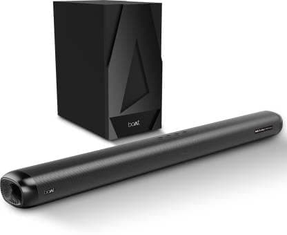 (Renewed) boAt Aavante Bar 4000DA With Dolby Atmos 3D 200 W Bluetooth Soundbar (Premium Black, 2.1 Channel)