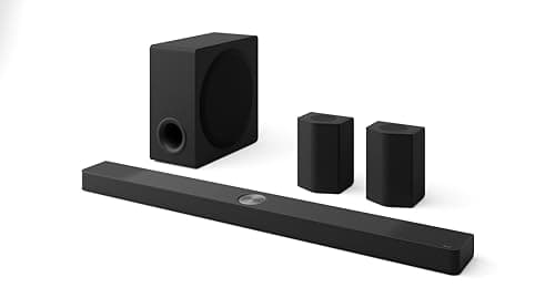 LG S95TR 9.1.5-Channel OLED evo TV Matching Soundbar with Rear Surround Speakers, Dolby Atmos, Wow Orchestra, WOWCAST Built-in with Wireless Dolby Atm...