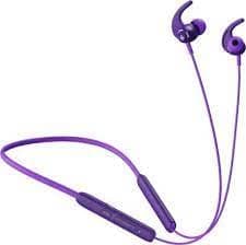 (Renewed) boAt Rockerz 260 with Beast Mode, ENx Tech and ASAP Charge Bluetooth Headset (Electric Purple, In the Ear)