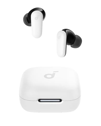 soundcore P30i by Anker Noise Cancelling Earbuds, Strong 42dB Adaptive Noise Cancelling, Powerful Bass, 45H Playtime, 2-in-1 Case and Phone Stand, IP5...