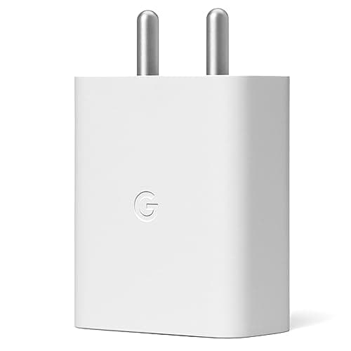 30W USB-C Google Pixel Adapter Compatible with Google Pixel 7 Pro/Pixel 7, Pixel 7A, Pixel 6 Pro/Pixel 6, Pixel 6A, Chromebook, Android Phone Charge Adaptor 30 Watt [PD Charging Support] - White, 1Pc
