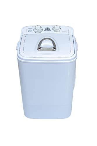 DMR Model No DMR 46-1218 Single Tub Portable Mini 4.6 Kg Washing Machine with 2 kg Steel Dryer Basket (White)