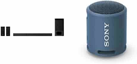 Sony HT-S500RF Real 5.1ch Dolby Audio Soundbar for TV with Rear Speakers & Subwoofer, 5.1ch Home Theatre System & Srs-Xb13 Wireless Extra Bass Portable Bluetooth Speaker with 16 Hours Battery Life